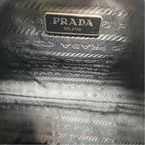 Pre-Owned Prada Black Nylon Designer Handbag