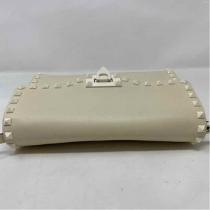 Pre-Owned Valentino White Leather Designer Handbag