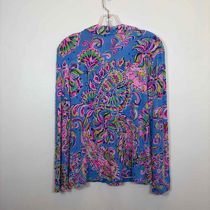 Pre-Owned Size S Lilly Pulitzer Blue Multi Top