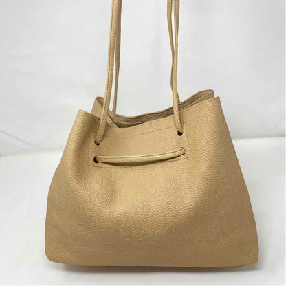 Pre-Owned 8 Other Reasons Beige Pleather Handbag