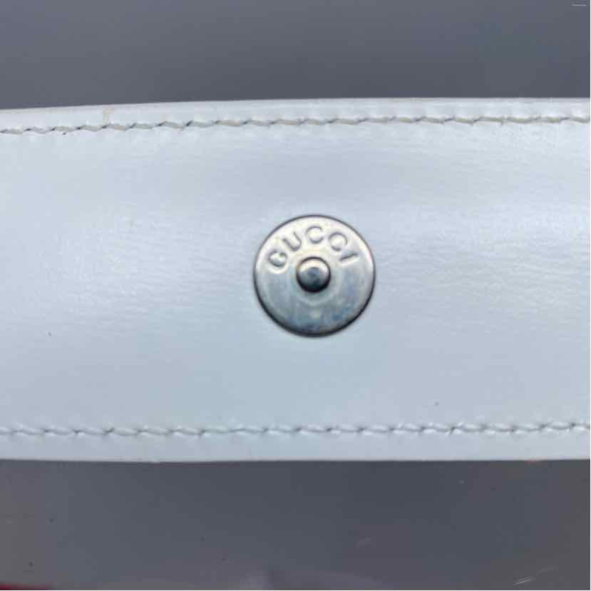 Pre-Owned Gucci Clear Plastic Designer Handbag