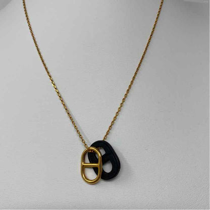 Pre-Owned Hermes Gold Metal Designer Jewelry