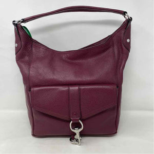 Pre-Owned Rebecca Minkoff Burgundy Leather Handbag