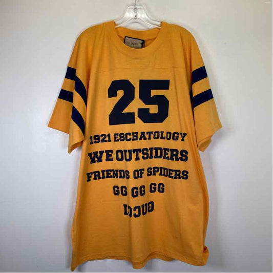 Pre-Owned Gucci Yellow Women Size XXL Designer Clothes