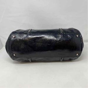 Pre-Owned Chanel Black Patent Designer Handbag