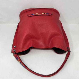 Pre-Owned Longchamp Red Leather Handbag