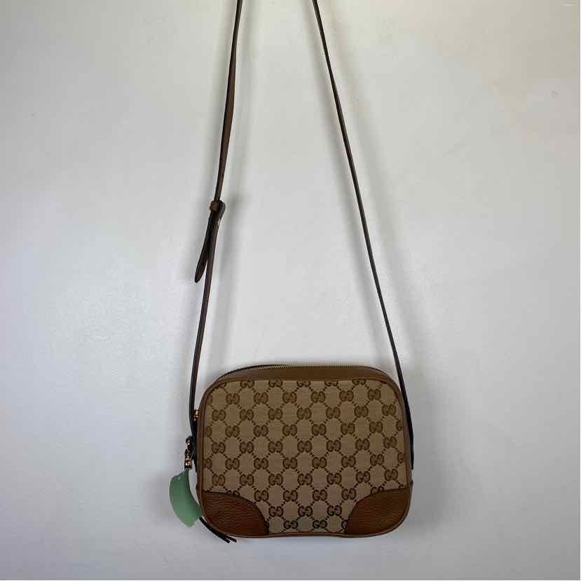 Pre-Owned Gucci Monogram Canvas Designer Handbag