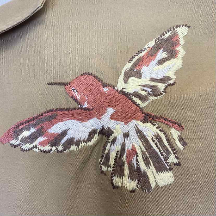 Pre-Owned Red Valentino Beige Multi Fabric Women Size L Designer Clothes