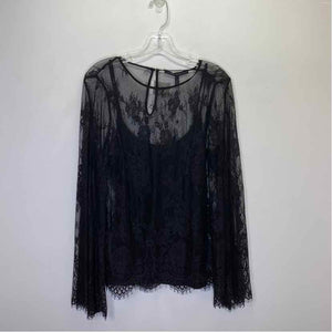 Pre-Owned Size L White House Black Market Black Top