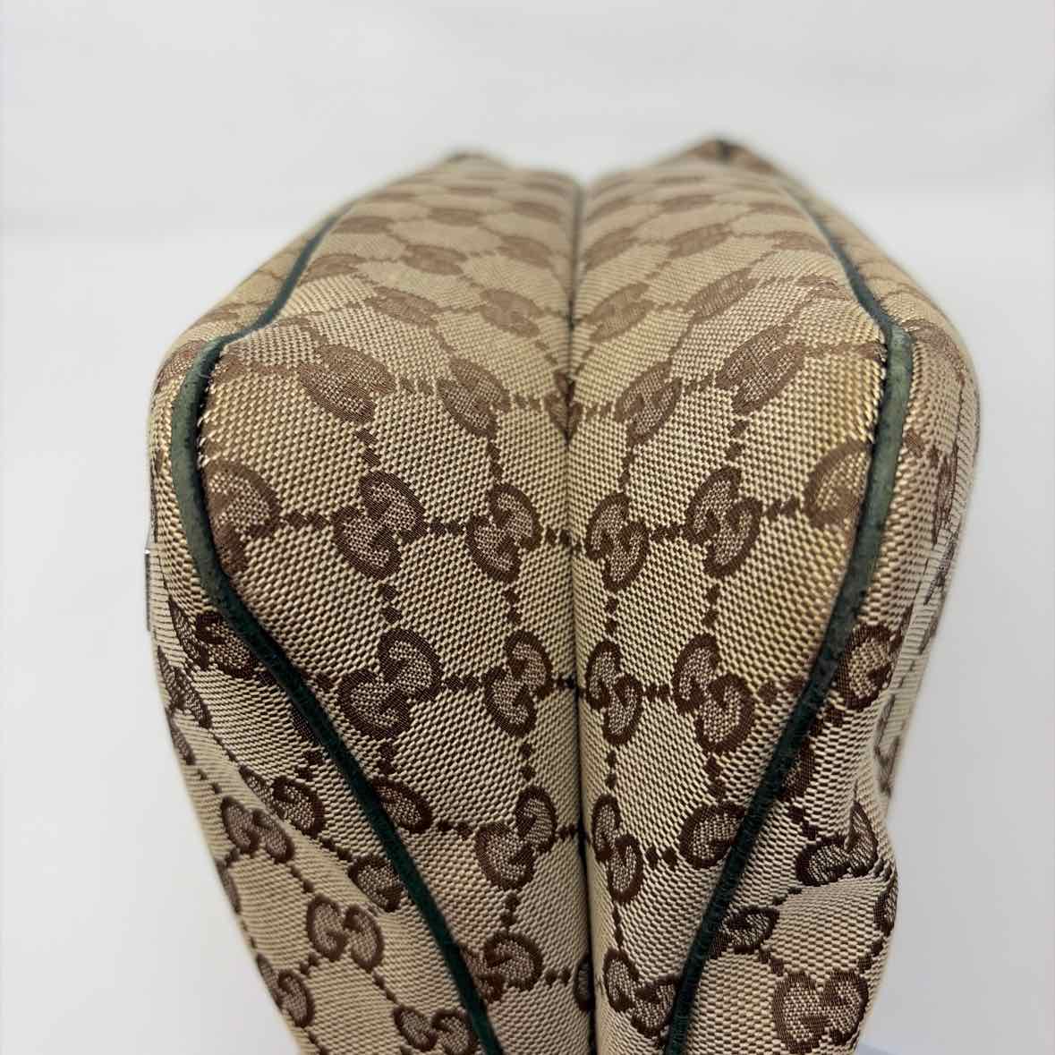 Pre-Owned Gucci Monogram Canvas Designer Handbag