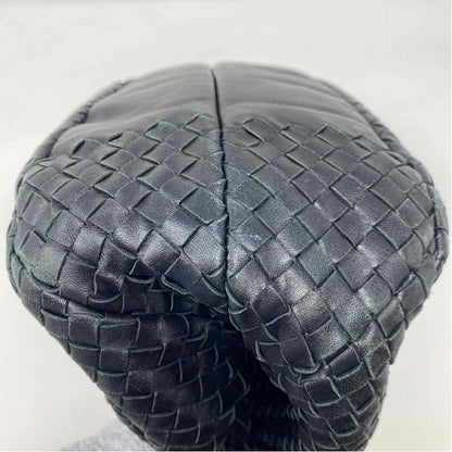 Pre-Owned Bottega Veneta Black Leather Designer Handbag