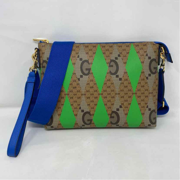 Pre-Owned Gucci Monogram Canvas Designer Handbag