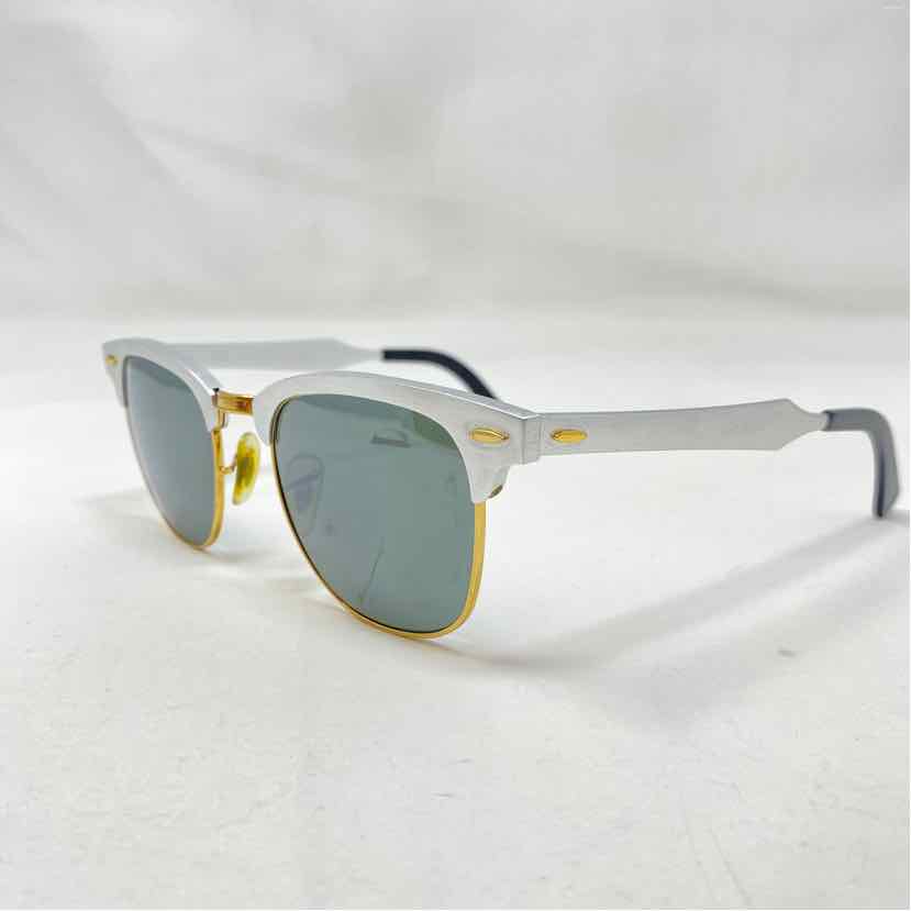 Pre-Owned Rayban Silver Metal Sunglasses