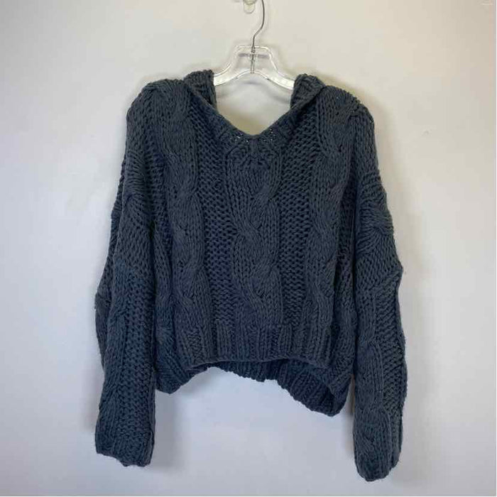 Pre-Owned Size M POL Slate Blue Sweater