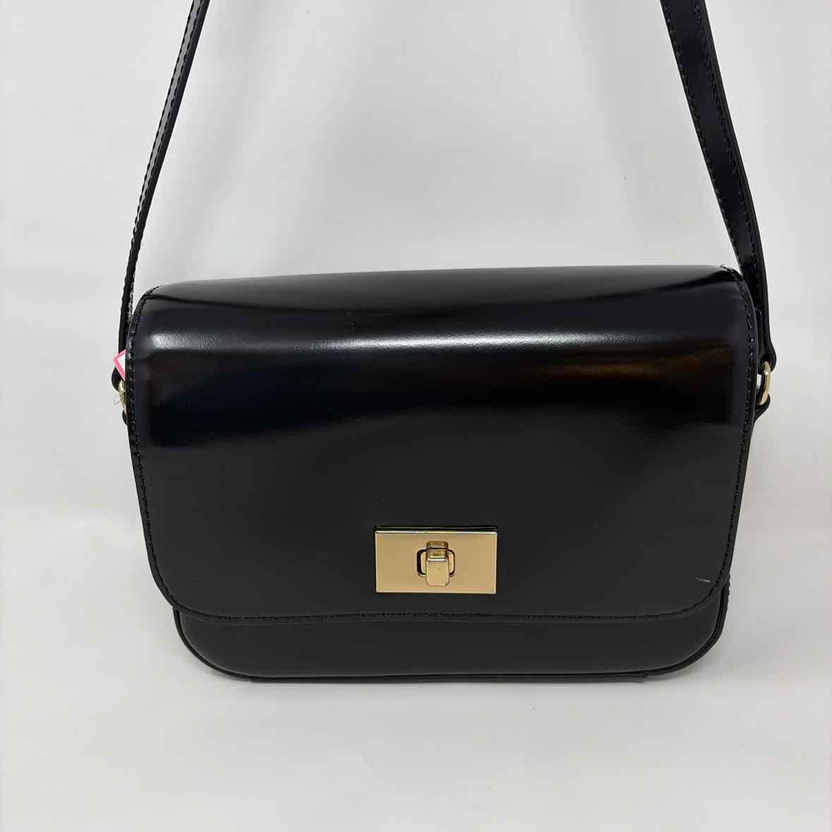 Pre-Owned J Crew Black Patent Handbag