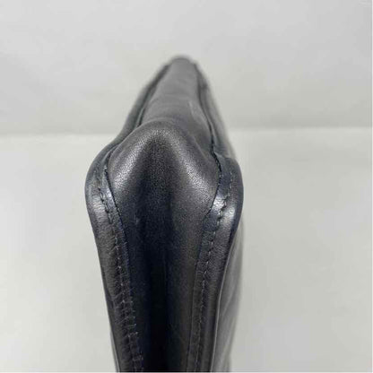 Pre-Owned Gucci Black Leather Designer Handbag