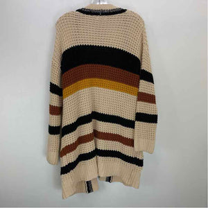 Pre-Owned Size S Hem & Thread Striped Sweater