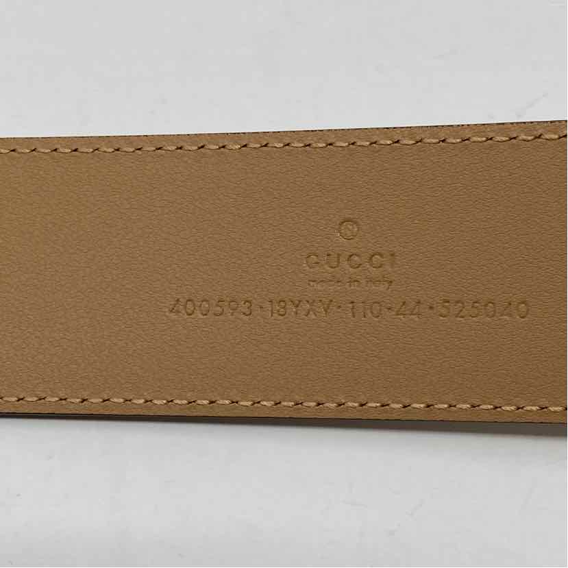 Pre-Owned Gucci nude Leather Designer Belt