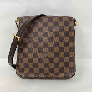 Pre-Owned Louis Vuitton Damier Eben Canvas Designer Handbag