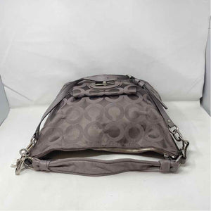 Pre-Owned Coach Grey Fabric Handbag