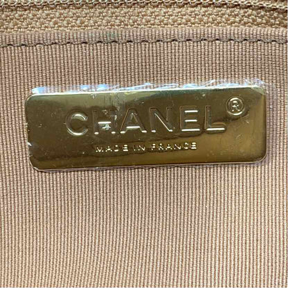 Pre-Owned Chanel Cognac Leather Designer Handbag
