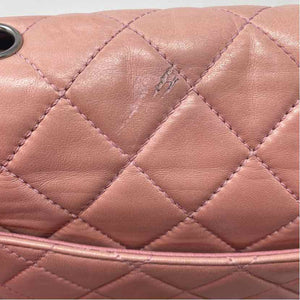Pre-Owned Chanel Pink Lambskin Designer Handbag