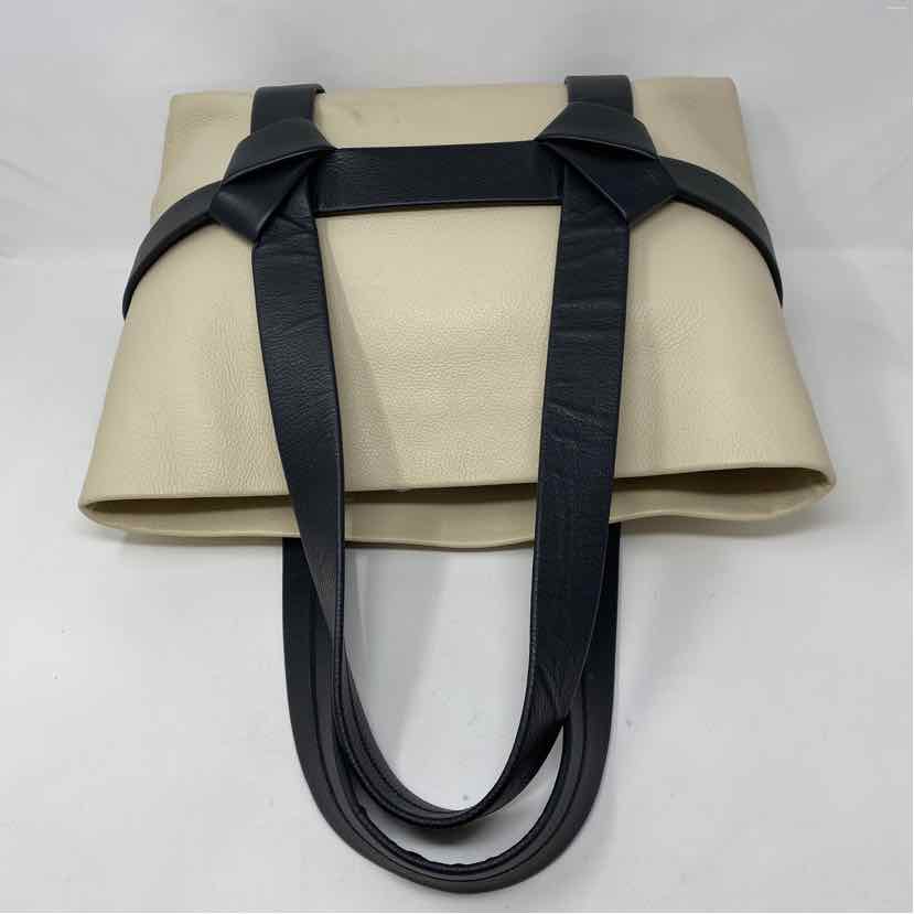 Pre-Owned Neil J Rogers Beige Multi Leather Handbag