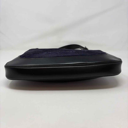 Pre-Owned Gucci Purple Velvet Designer Handbag
