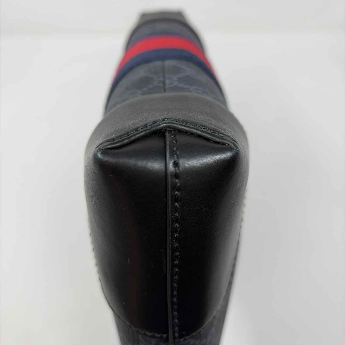 Pre-Owned Gucci Black Canvas Designer Handbag