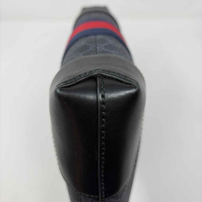 Pre-Owned Gucci Black Canvas Designer Handbag