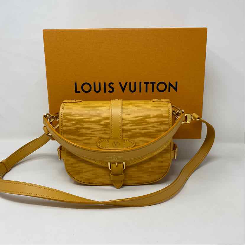 Pre-Owned Louis Vuitton Tan Leather Designer Handbag