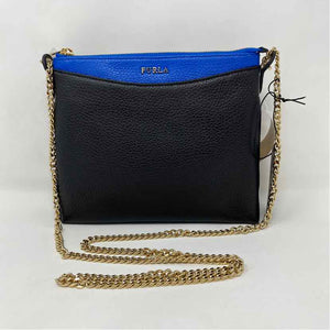 Pre-Owned Furla Black Leather Handbag