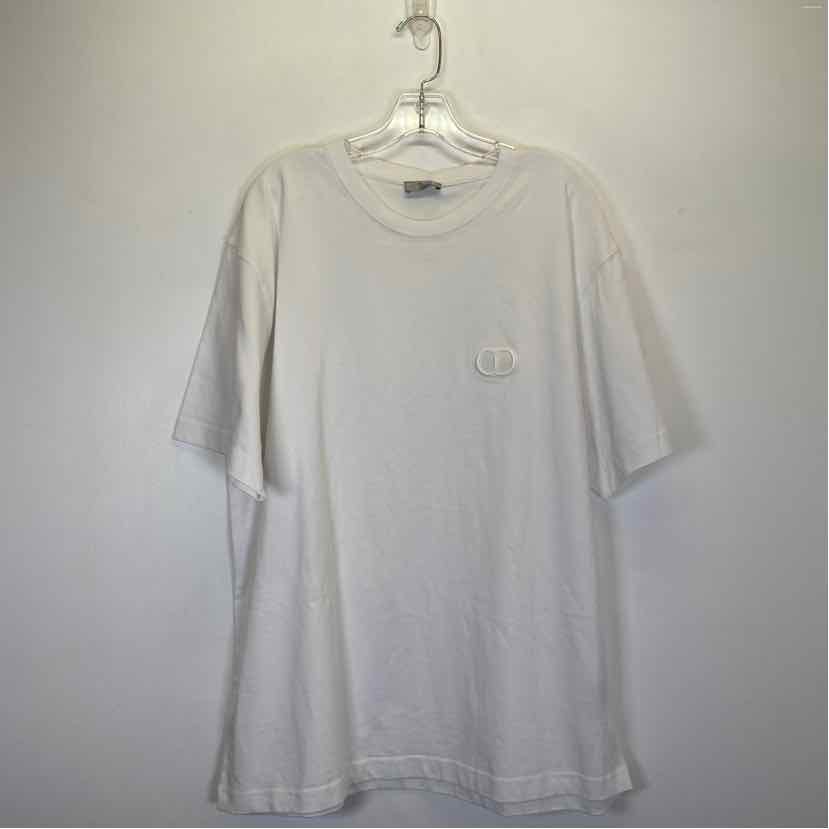 Pre-Owned Dior White Cotton Women Size XXL Designer Clothes