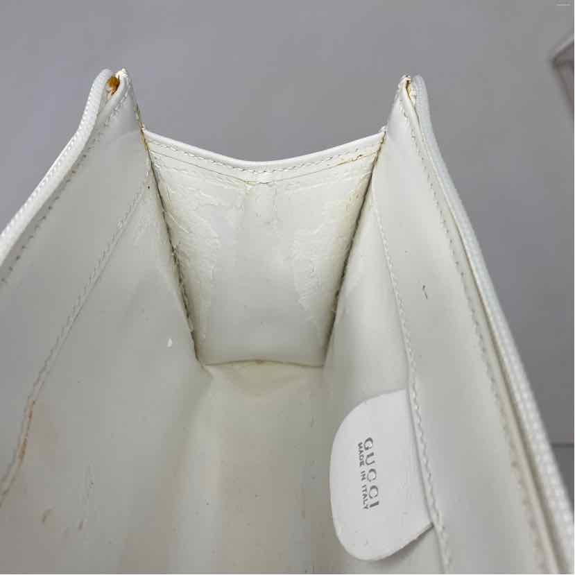 Pre-Owned Gucci Clear Plastic Designer Handbag