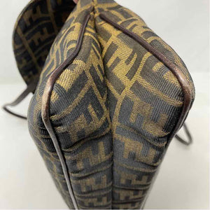 Pre-Owned Fendi Monogram Canvas Designer Handbag