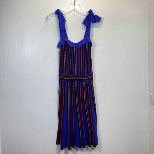 Pre-Owned Missoni blue stripe Fabric Women Size 6/M Designer Clothes