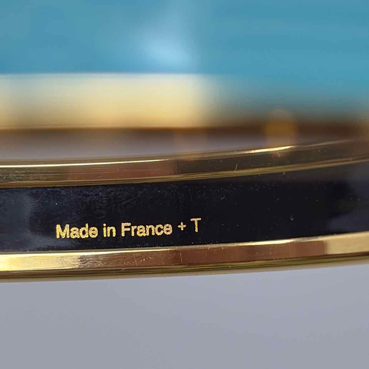 Pre-Owned Hermes Turq Multi Enamel Designer Jewelry