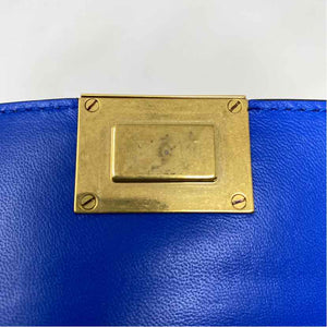 Pre-Owned Givenchy Blue Leather Designer Handbag