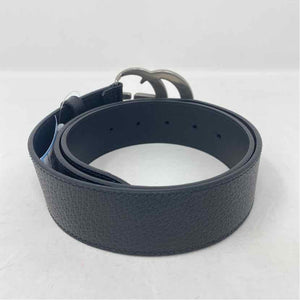 Pre-Owned Gucci Black Leather Designer Belt