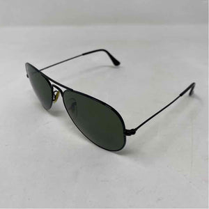Pre-Owned Ray Beams Black Metal Sunglasses