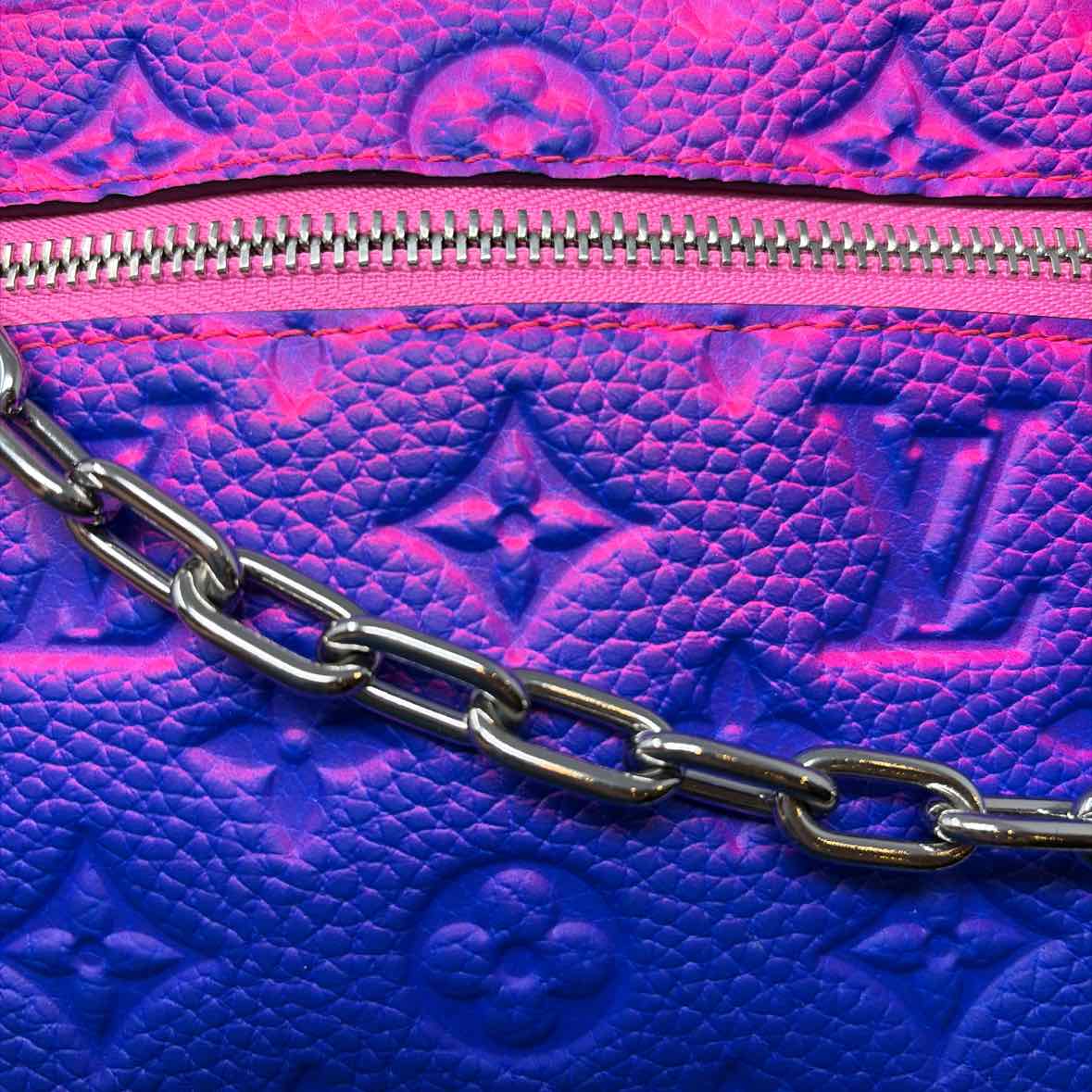 Pre-Owned Louis Vuitton Pink Multi Leather Designer Handbag