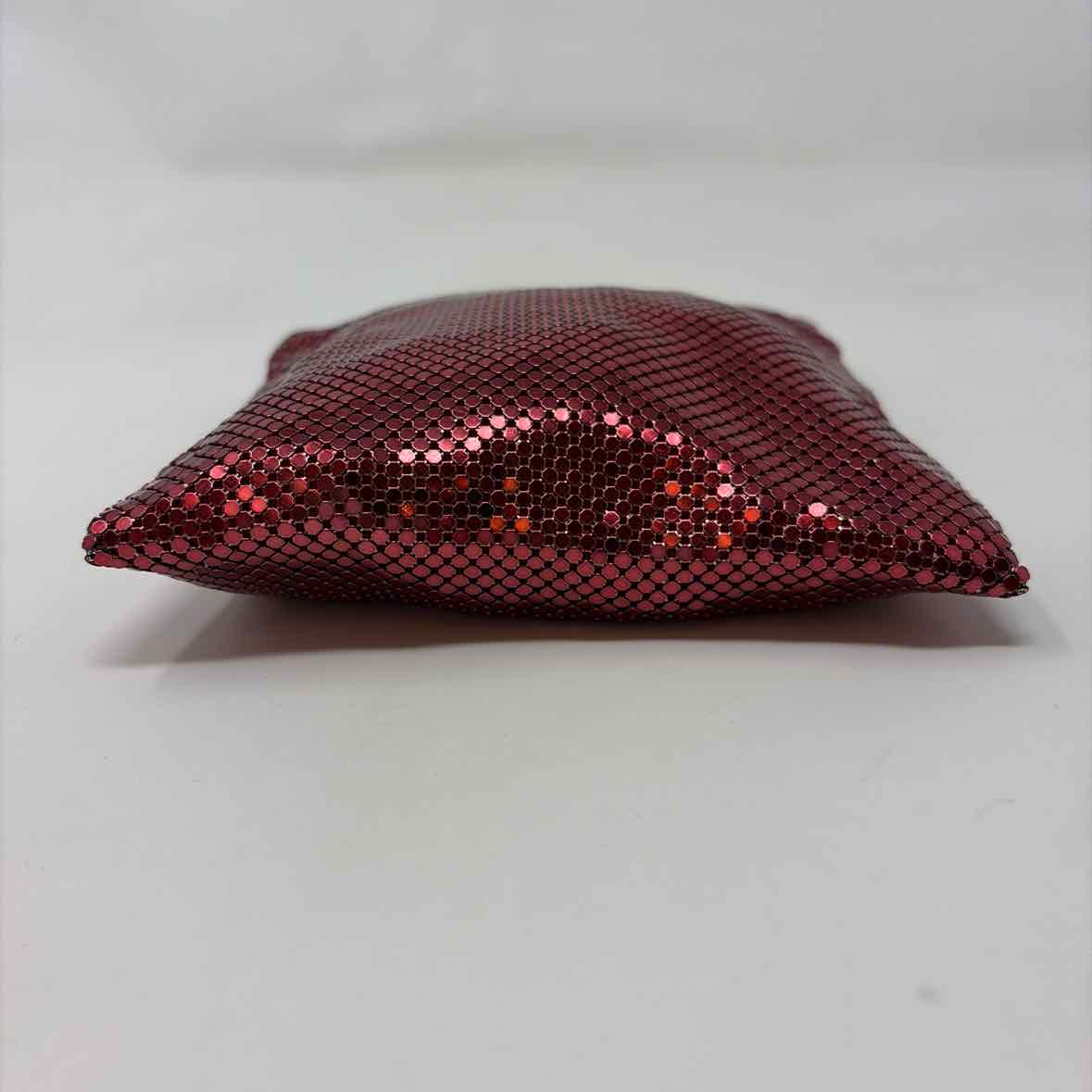 Pre-Owned Whiting & Davis Red Metal Handbag