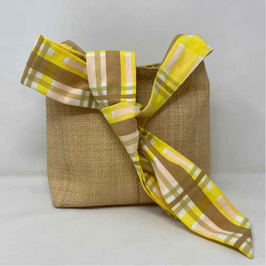 Pre-Owned Pamela Munson Straw Straw Handbag