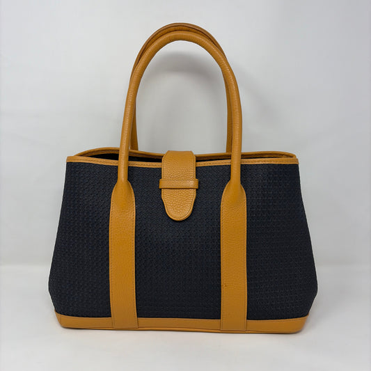 Pre-Owned Clorinda Antinori Navy Woven Handbag