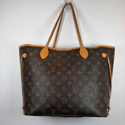 Pre-Owned Louis Vuitton Brown Coated Canvas Designer Handbag