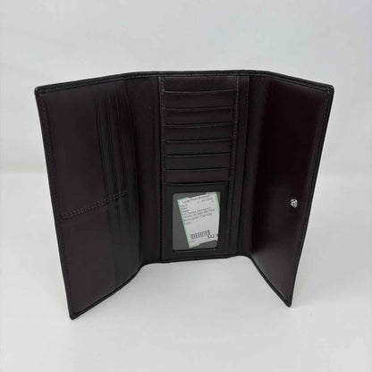 Pre-Owned Coach Monogram Canvas Wallet