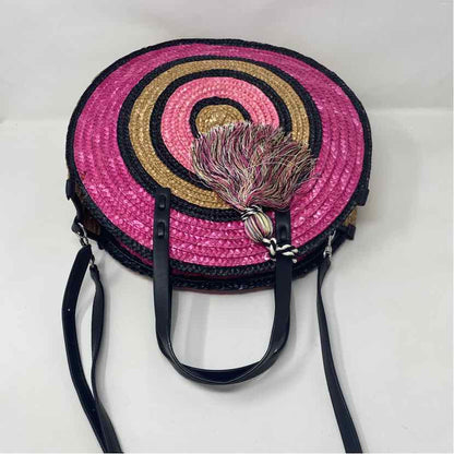 Pre-Owned Rebecca Minkoff Pink Straw Handbag