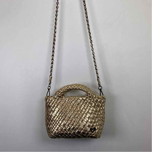 Pre-Owned preneLOVE Gold Vegan Handbag