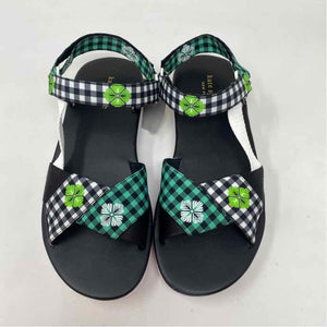 Pre-Owned Shoe Size 8.5 Kate Spade Green Multi Sandals