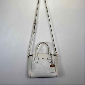 Pre-Owned Kate Spade White Leather Handbag